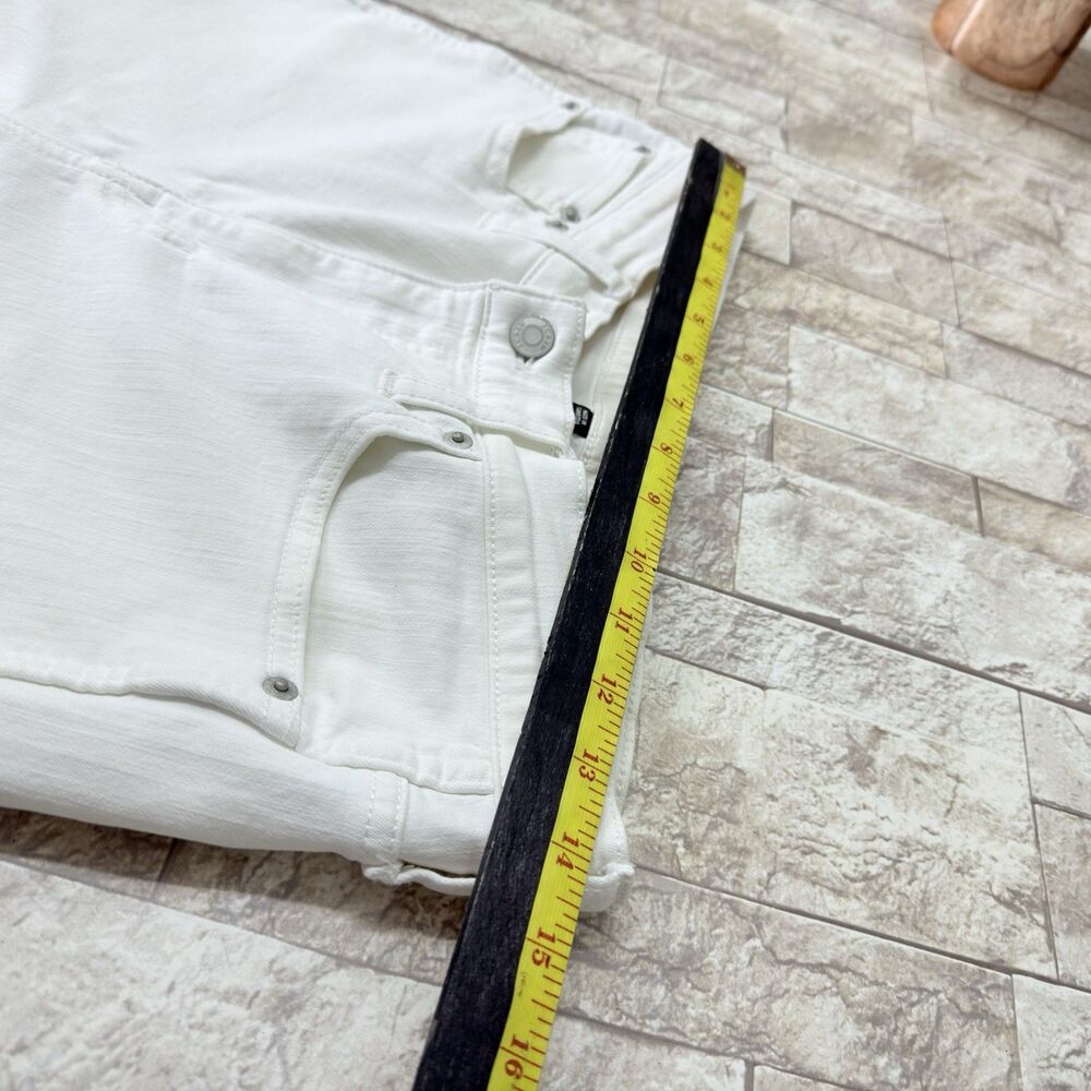 Crew Women's Jeans Sz 29P Slim-Straight Denim | Vintage Wash White - Picture 5 of 16